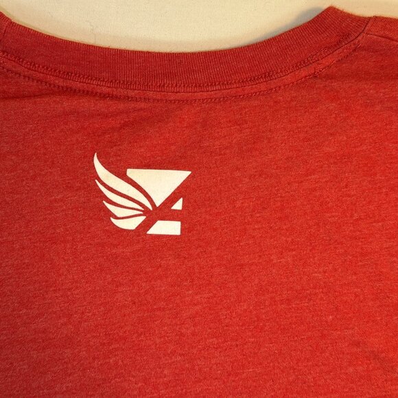 Men's MIZUNO CORE T-Shirt Atlanta Track Club - Red / White Graphic - Very Nice! - Picture 10 of 14